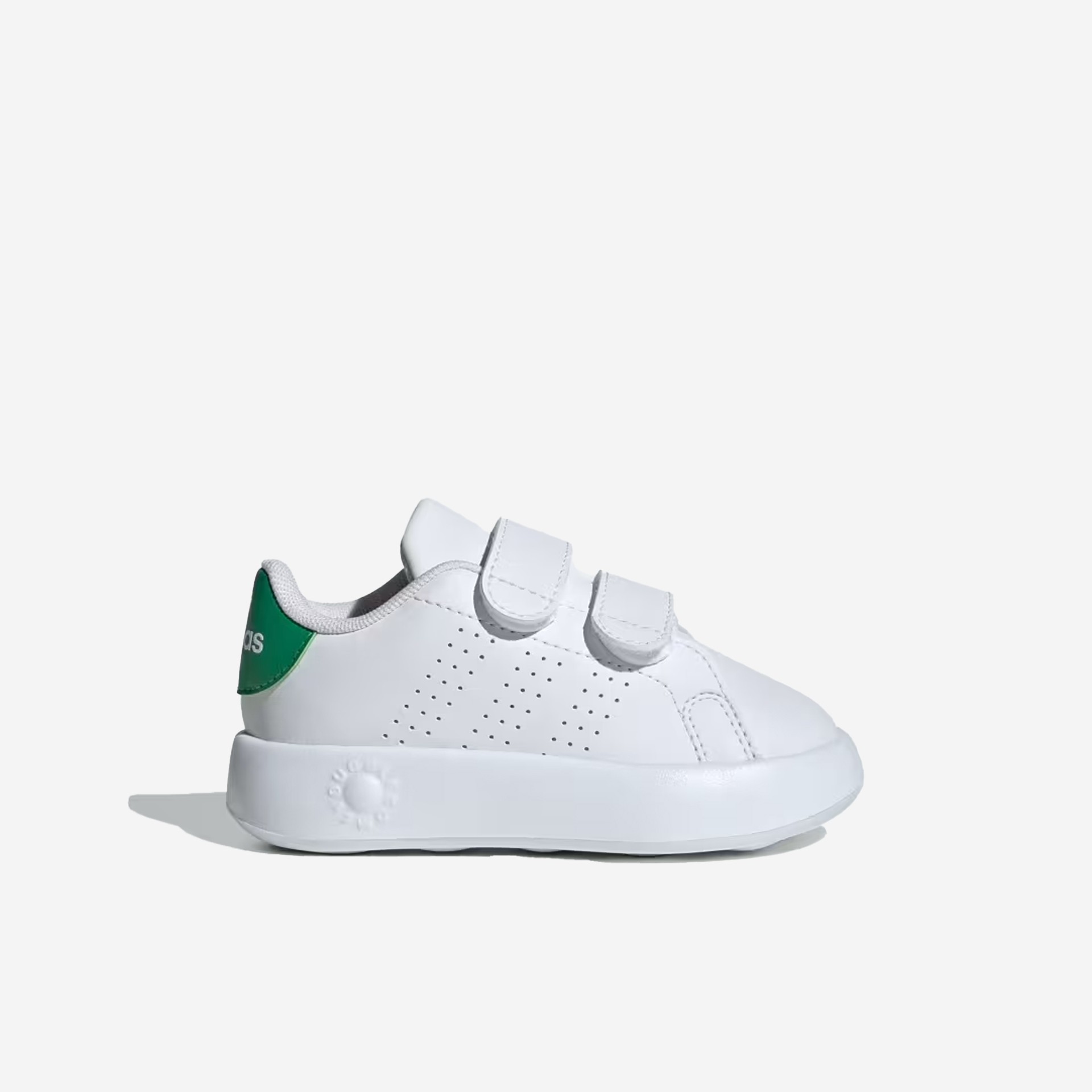 ADIDAS ADVANTAGE CF I WHITE / WHITE / GREEN